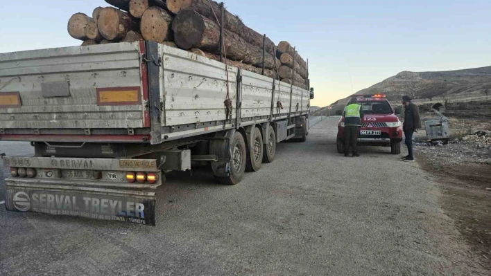 Kaçak orman emvaline karşı denetim yapıldı