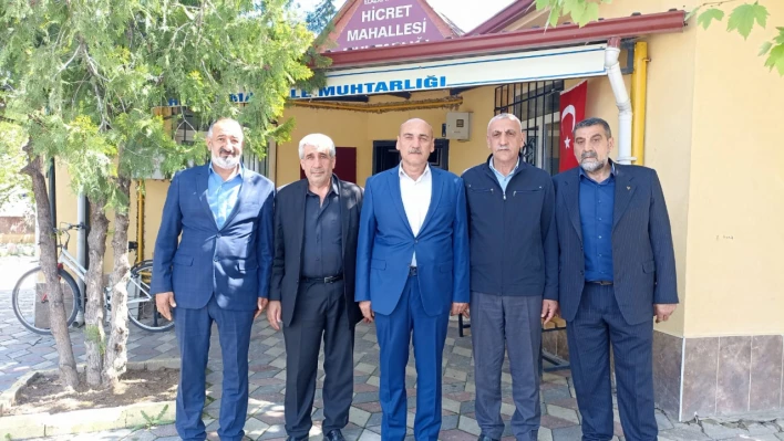 MHP Merkez İlçe Başkanlığı'ndan Muhtarlara Ziyaret