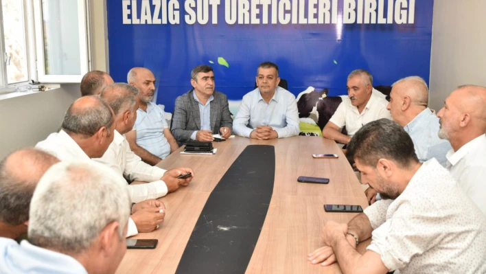 Milletvekili KeleşElazığ  Üreticiler Birliği Başkanlarıyla Bir Araya Geldi