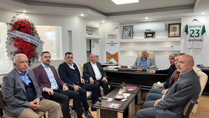 Palu Derneğinde Görev Dağılımı Gerçekleşti