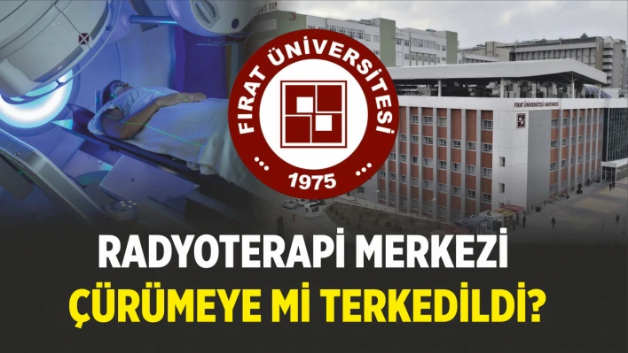 Radyoterapi Merkezi Çürümeye Mi Terkedildi ?