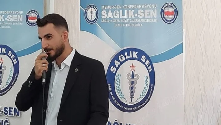 Sağlık-SEN Elazığ Üniversite Şube Başkanı Aygüneş: Şiddet ne gece dinliyor ne gündüz