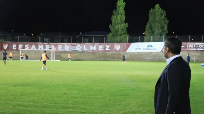 Şerifoğulları: 'Elazığ olarak tek yürek takımımızla omuz omuza bir zafer yazalım'