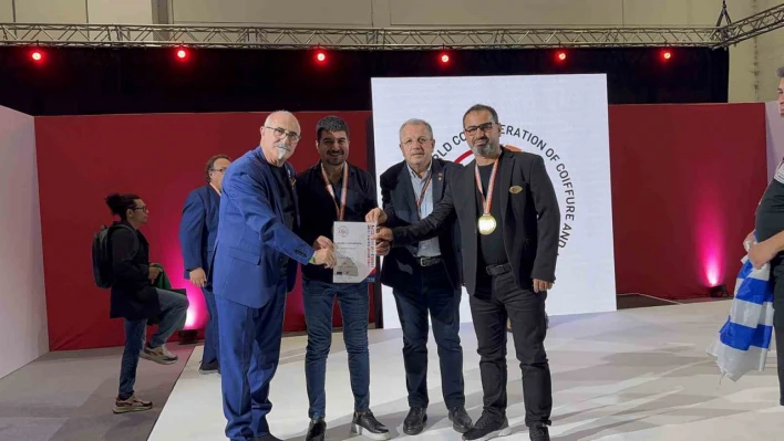 Türk kuaför İngiltere'de dünya sahnesinde