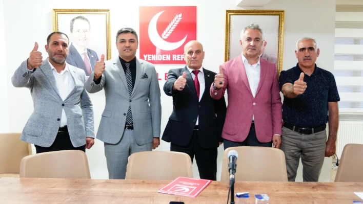 Yeniden Refah Partisi Baskil İlçe Başkanlığında Görev Değişimi