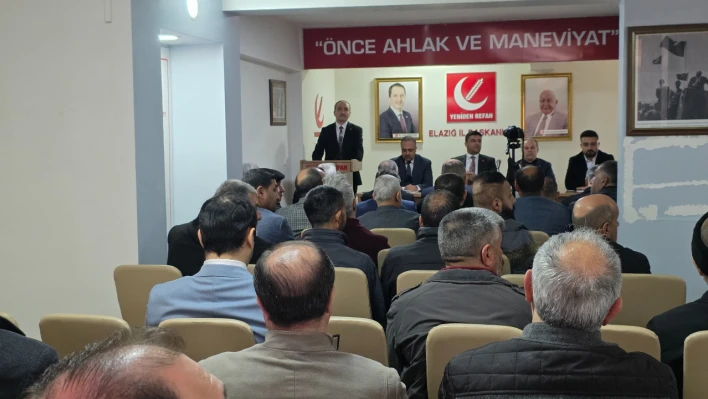 Yeniden Refah Partisi Elazığ İl Divan Toplantısı Gerçekleştirildi