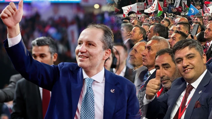 Yeniden Refah Partisi Elazığ Teşkilatından 3. Olağan Kongre Sonrası Teşekkür ve Tebrik Mesajı