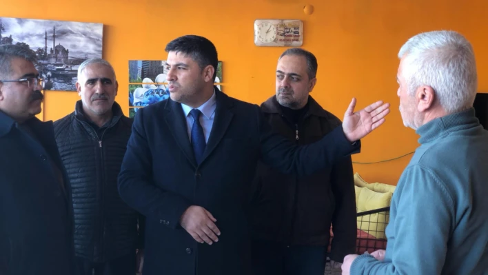 Yeniden Refah Partisi Güneykent Mahallesi'nde Esnaf ve Vatandaşlarla Buluştu