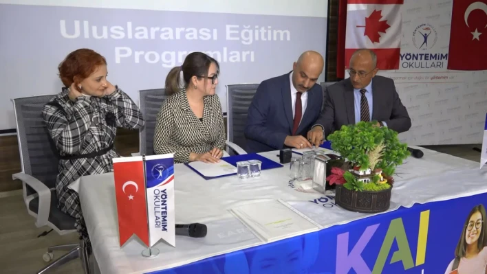 Yöntemim Okulları Kanada'daki Kaı Global School ile Protokol İmzaladı