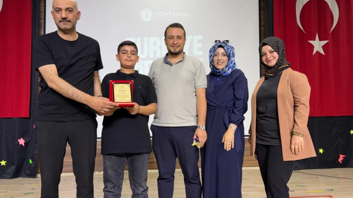 Yöntemim SEGEM Şubesi Öğrencisi Türkiye Birincisi Oldu