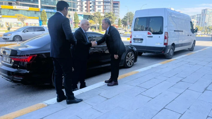 YRP Genel Başkan Vekili Devlet Eski Bakanı Günbey'den MKYK Üyesi Gül'e ziyaret