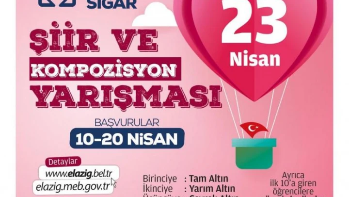 '23 Nisan' Temalı Yarışma Başvurusu 20 Nisan'da Sona Eriyor