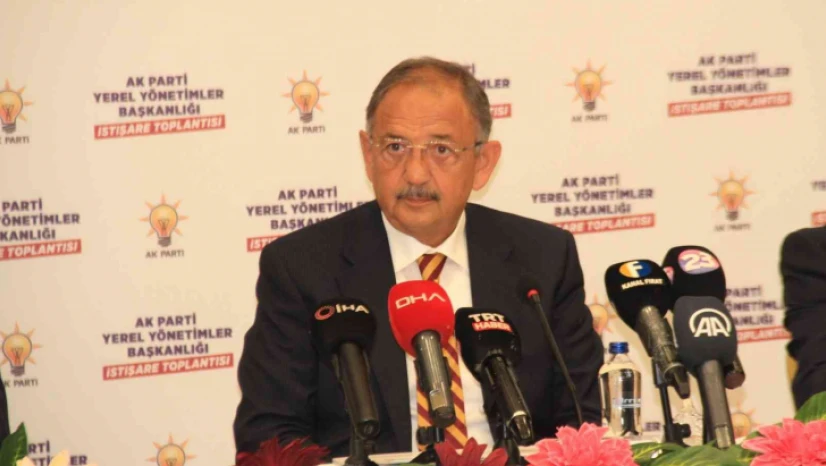 Mehmet Özhaseki Elazığ'da
