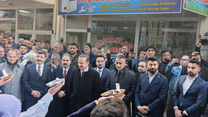 Anahtar Parti Genel Başkanı Yavuz Ağıralioğlu'na Elazığ'da Yoğun İlgi