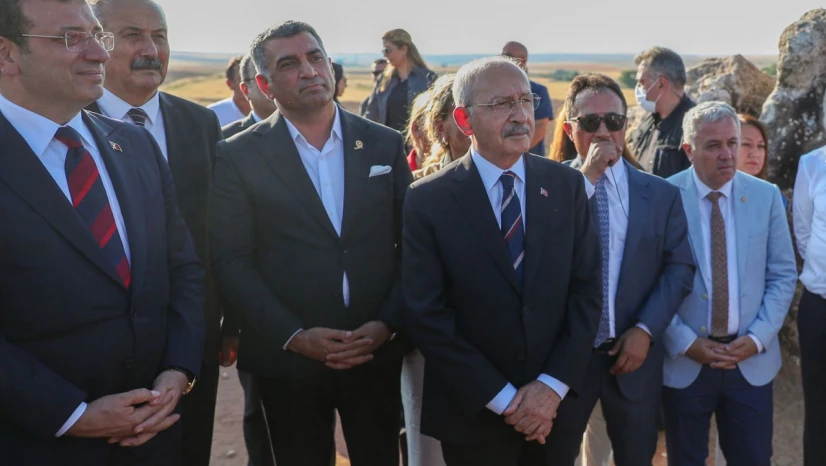 CHP Genel Başkanı Kılıçdaroğlu ve Milletvekili Erol Hacıbektaş'ta