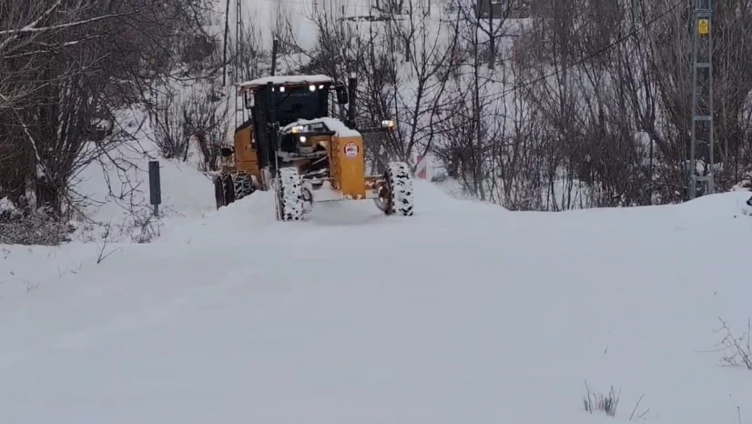 Elazığ'da 181 köy yolu açıldı, 365'inde çalışmalar sürüyor