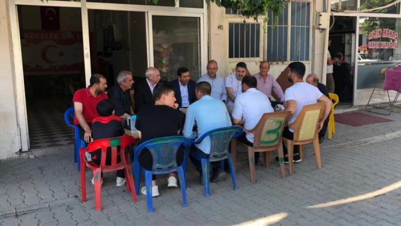 Gürgözeler Palu'da Esnafın ve Vatandaşın Derdini Dinledi.
