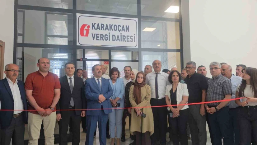 Karakoçan'da Vergi Dairesi açılışı yapıldı