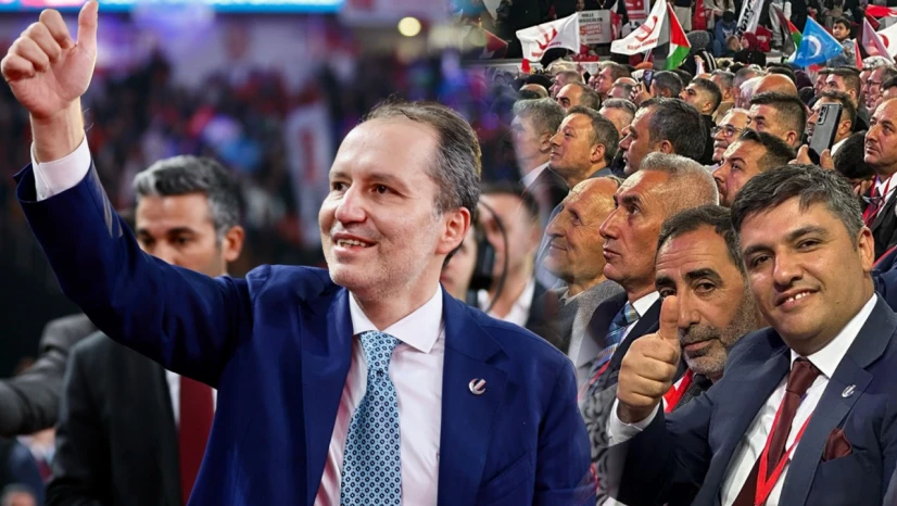 Yeniden Refah Partisi Elazığ Teşkilatından 3. Olağan Kongre Sonrası Teşekkür ve Tebrik Mesajı