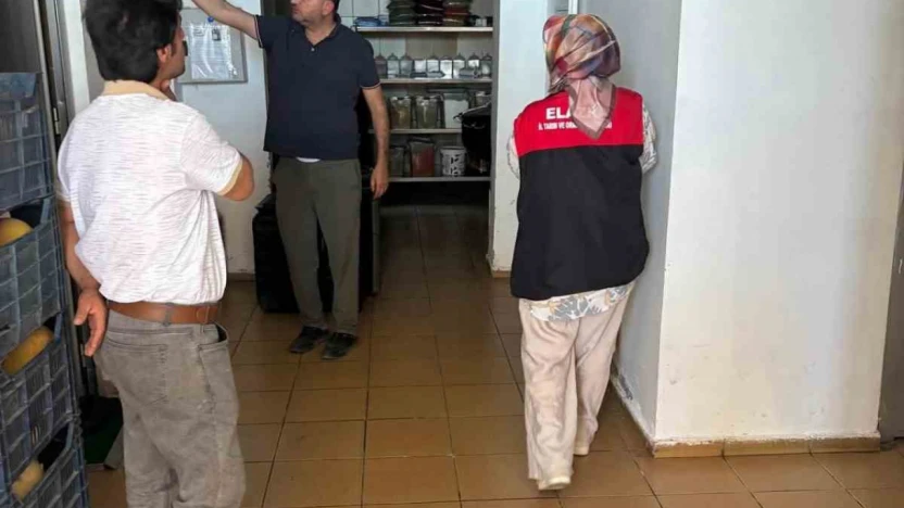 Arıcakta gıda üretim yerlerine denetim