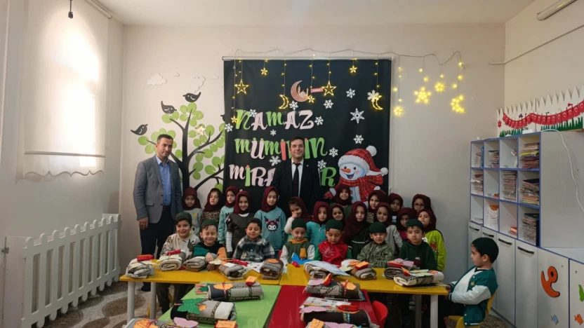 Diyanet-Sen Elazığ Şube Başkanı Mikail KIPÇAK'tan 4-6 Yaş Kur'an Kurslarına Anlamlı Ziyaret