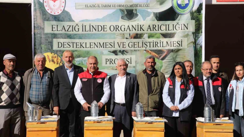 Elazığ'da 'Organik Arıcılığın Desteklenmesi ve Geliştirilmesi' Projesi