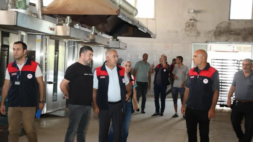 Elazığ'da fırınlara denetim