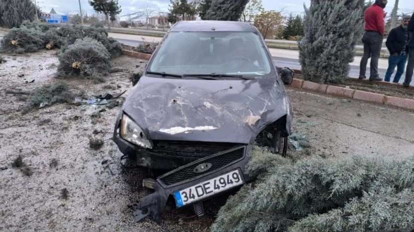 Elazığ'da trafik kazası: 1 yaralı