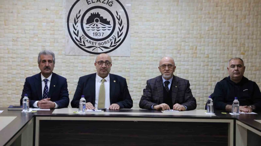 Elazığ Ticaret Borsası 2025'i değerlendirdi, 2026 hedeflerini açıkladı