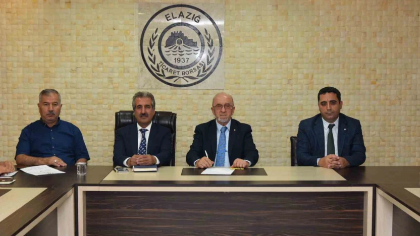 Elazığ Ticaret Borsası Meclis Toplantısı'nda atıl kaynakların üretime kazandırılması ve istihdam görüşüldü