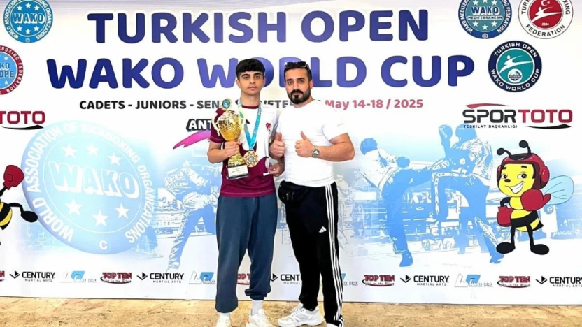Elazığlı sporculara Avrupa Kick Boks Şampiyonası'nda milli görev