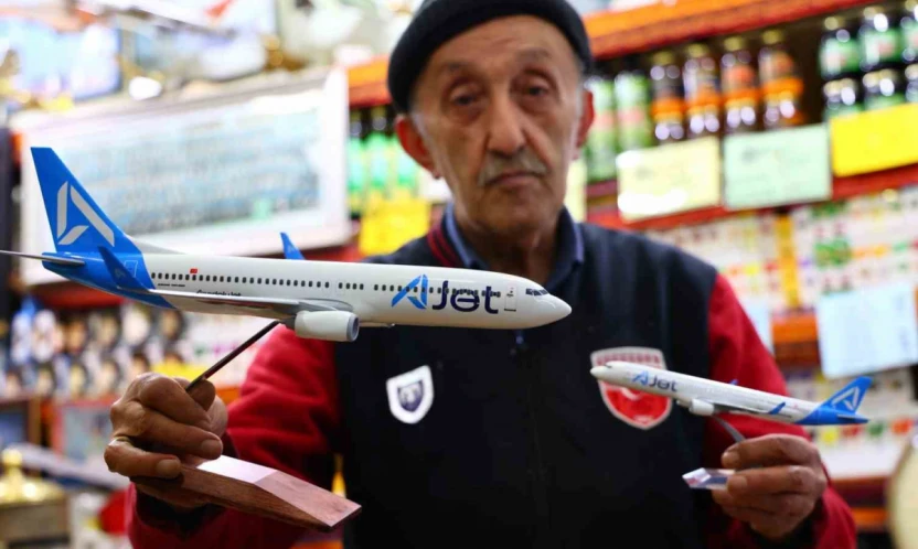 60 yıllık tutkuya A Jet'ten anlamlı jest