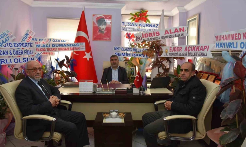 Başkan Dumandağ,  Kovancılar ve Karakoçan'da temaslarda bulundu