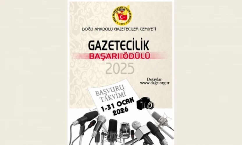 DAGC GAZETECİLERİ ÖDÜLLENDİRECEK