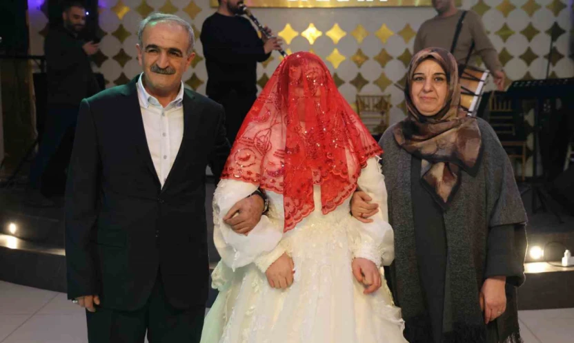 Down sendromlu Şevval'in düğün ve gelinlik hayali gerçek oldu