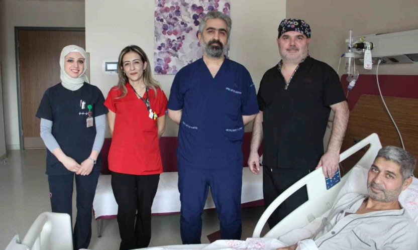 Elazığ'da 52 yaşındaki hasta kapalı yöntemle yapılan kalp ameliyatıyla sağlığına kavuştu