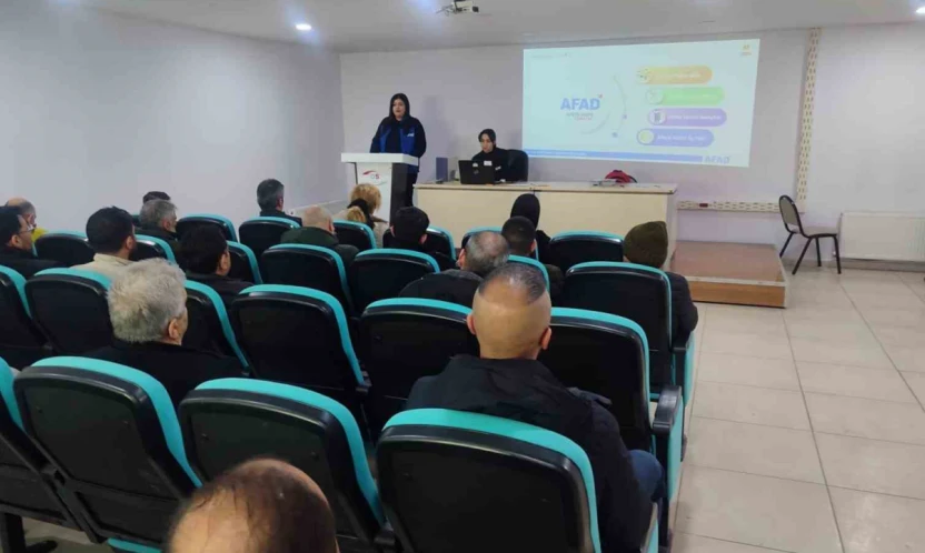 Elazığ'da afet farkındalık eğitimleri
