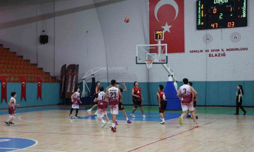 Elazığ'da basketbol müsabakaları sona erdi