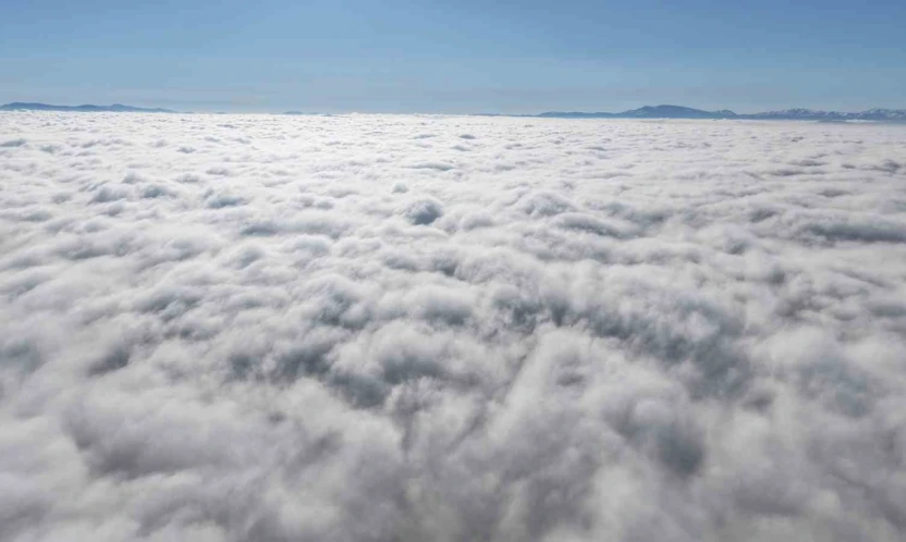 Elazığ'da bulutların görsel şöleni