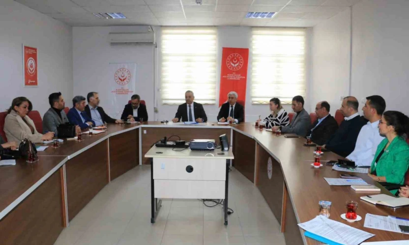 Elazığ'da hizmet değerlendirme toplantısı