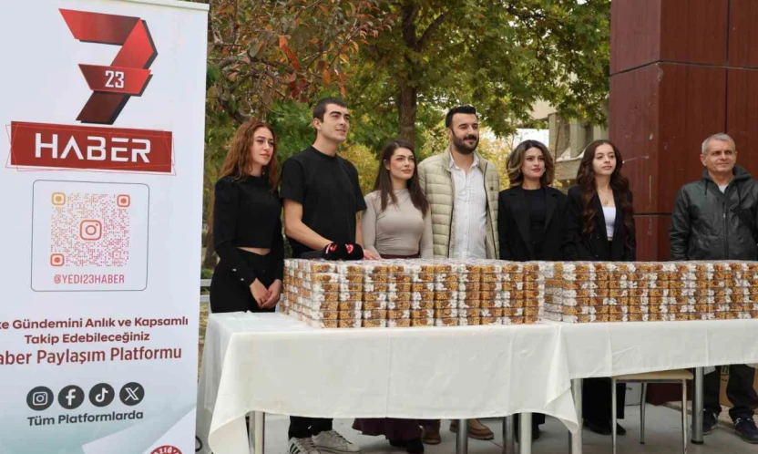 Elazığ'da öğrencilere yöresel lezzet ikramı