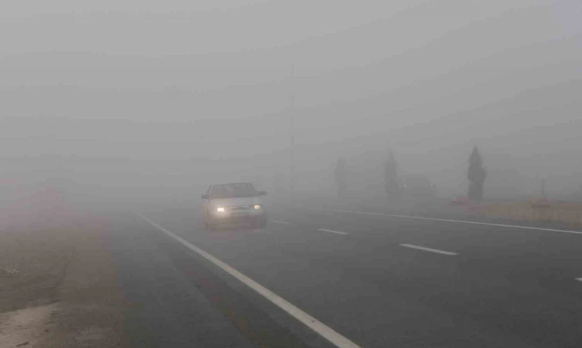Elazığ'da sis etkili oldu