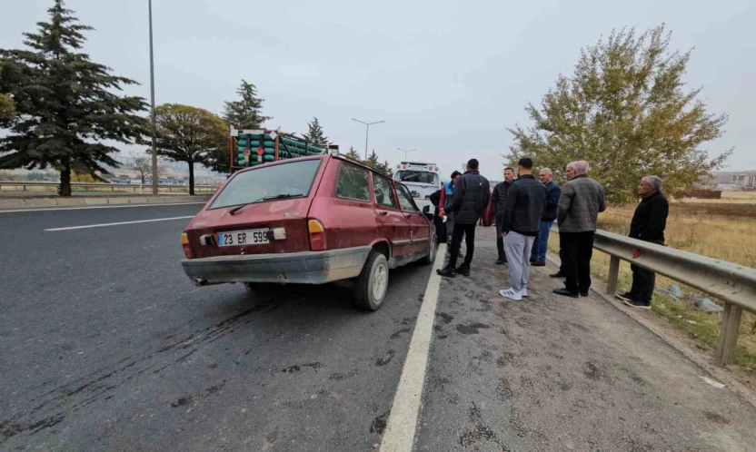 Elazığ'da trafik kazası:2'si ağır 4 yaralı