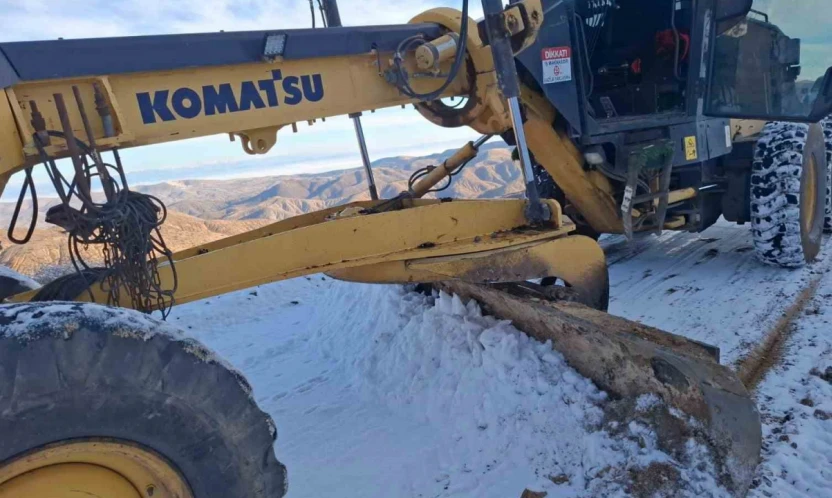 Elazığ İl Özel İdaresi karla mücadele sezonunu başlattı