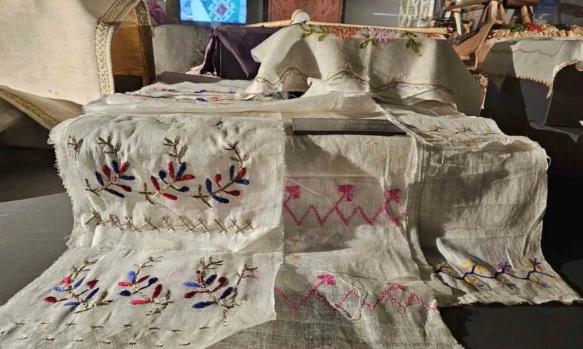 Elazığ Kent Müzesi'deki el işi ürünler geçmişe ışık tutuyor
