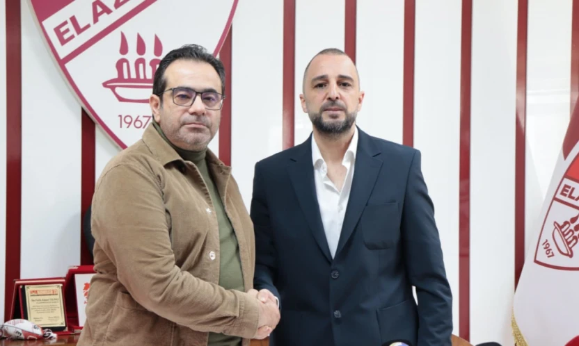 Elazığspor'da Adem Çağlayan dönemi resmen başladı