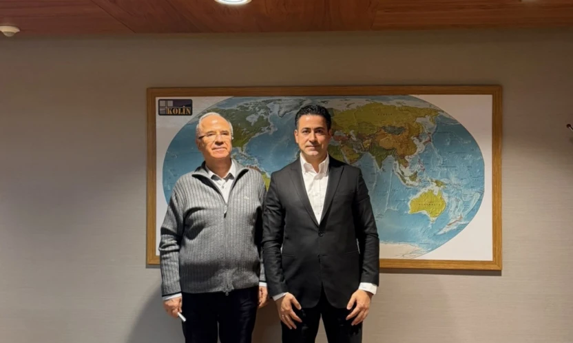 ETSO Başkan Adayı Ahmet Ballıca, Ankara'da Celal Koloğlu'nu Ziyaret Etti