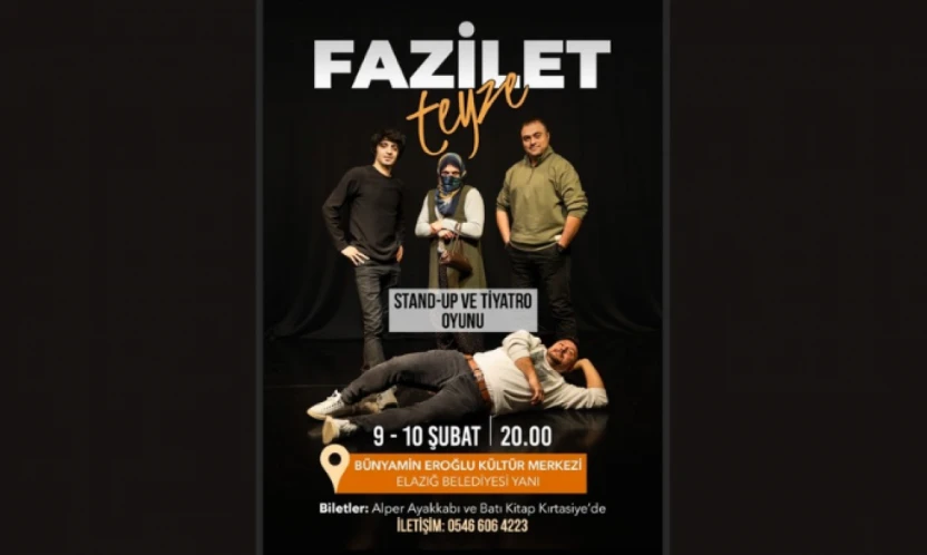 Fazilet Teyze' Elazığ'da Sahne Alıyor