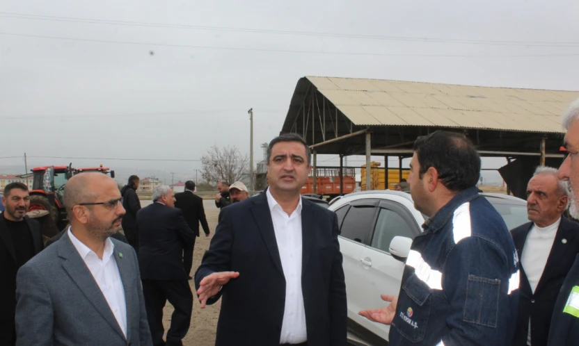 Hüda Par Heyetinden Başkan Alan'a Ziyaret