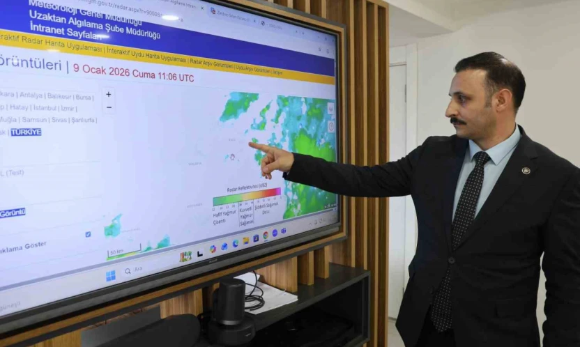 Meteoroloji 13. Bölge Teknik Şube Müdürü Öztürk '2022 yılından sonraki en yüksek yağışı aldık'